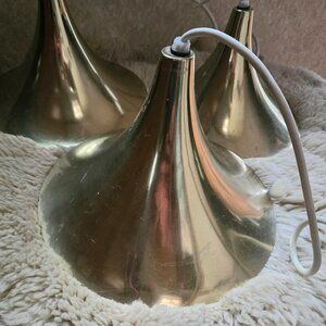 Authentic Mid Century Trumpet Pendant Ceiling Lamps